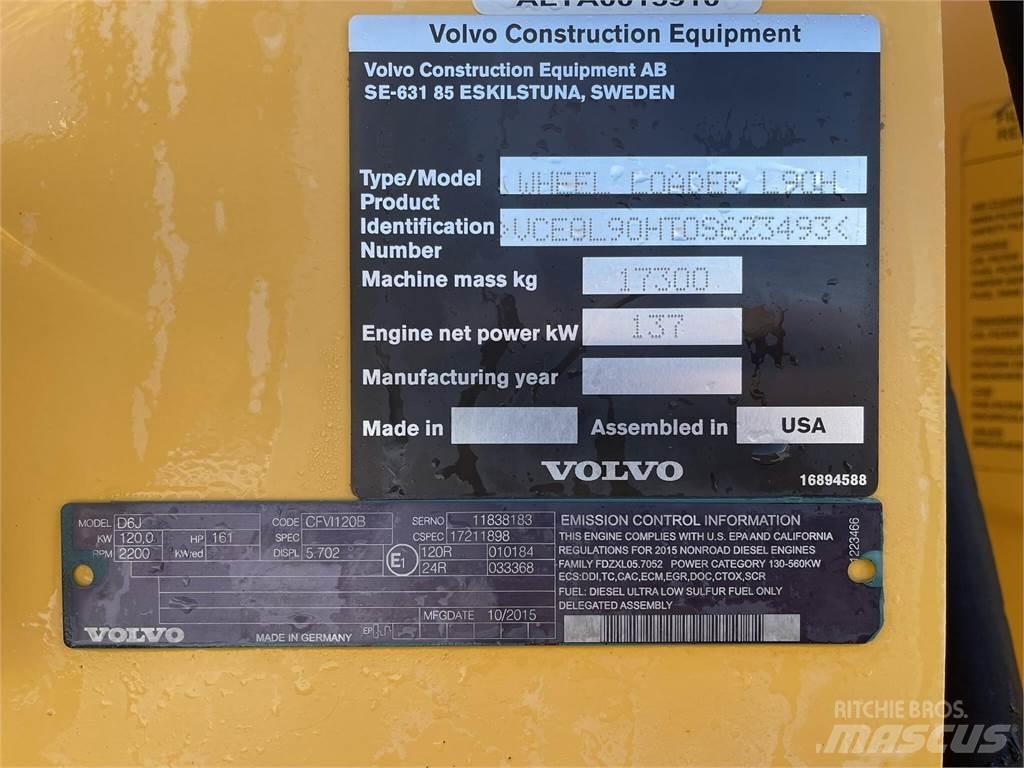Volvo L90H Pyöräkuormaajat