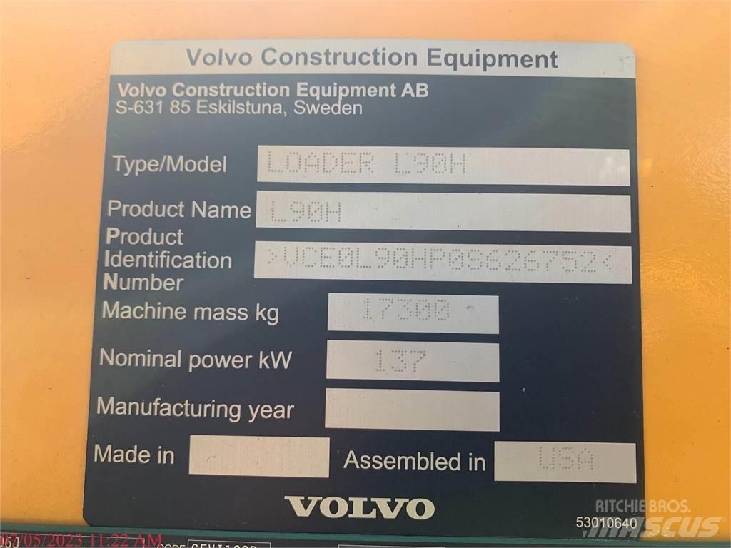Volvo L90H Pyöräkuormaajat
