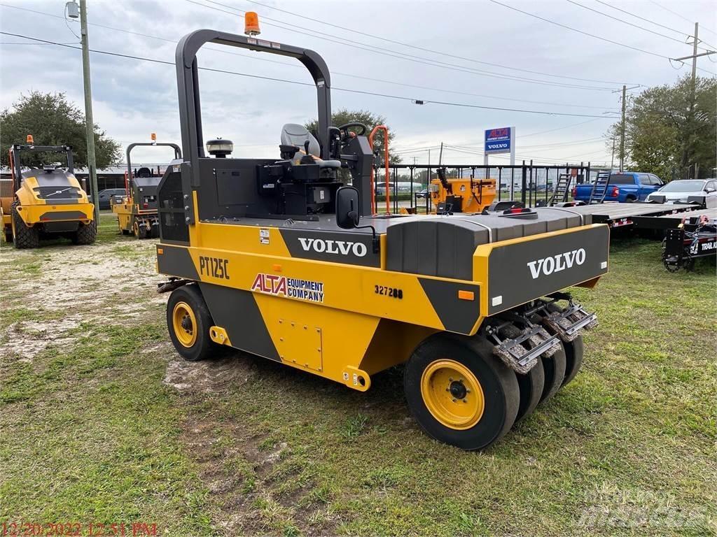 Volvo PT125C Kumipyöräjyrät