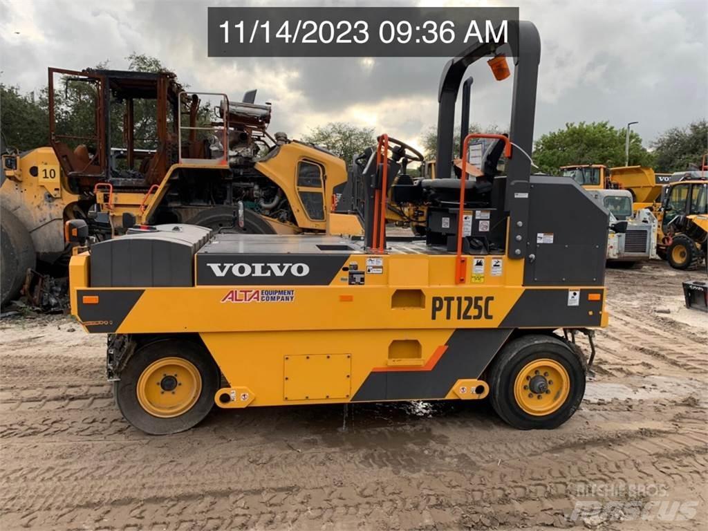 Volvo PT125C Kumipyöräjyrät