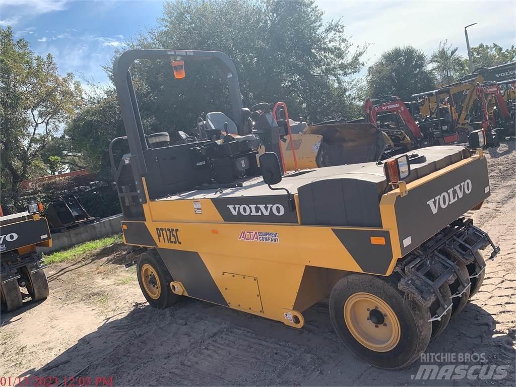 Volvo PT125C Kumipyöräjyrät