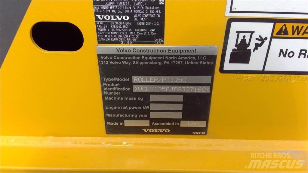Volvo PT125C Kumipyöräjyrät