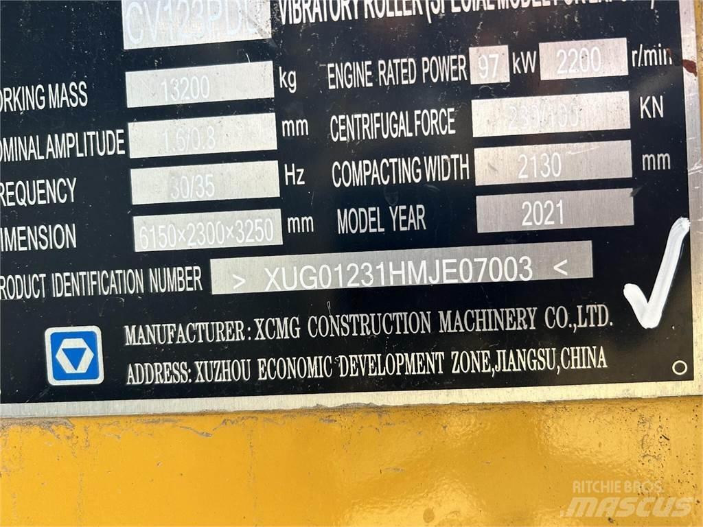 XCMG CV123PDU Kaatopaikkajyrät
