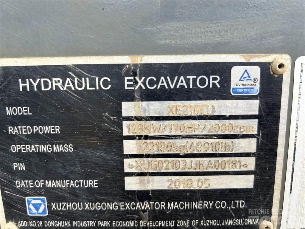XCMG XE210CU Telakaivukoneet