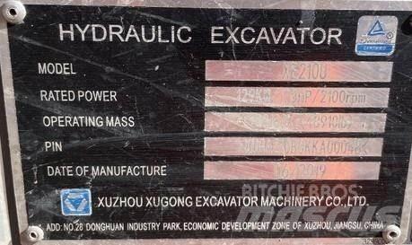 XCMG XE210U Telakaivukoneet