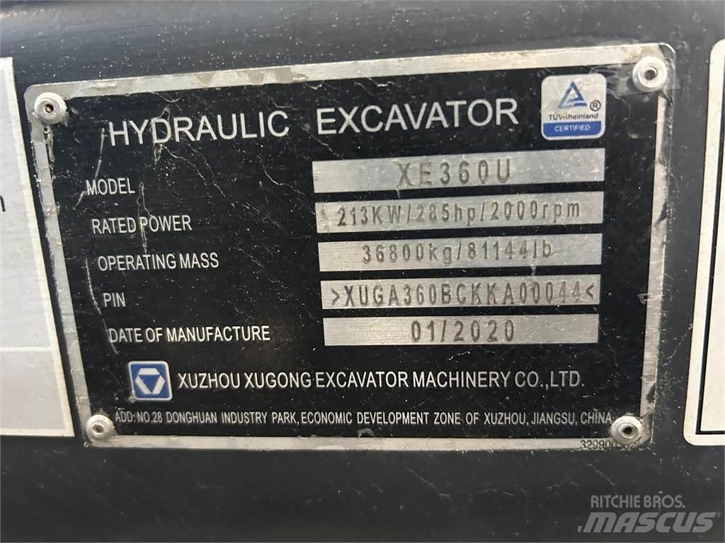 XCMG XE360U Telakaivukoneet