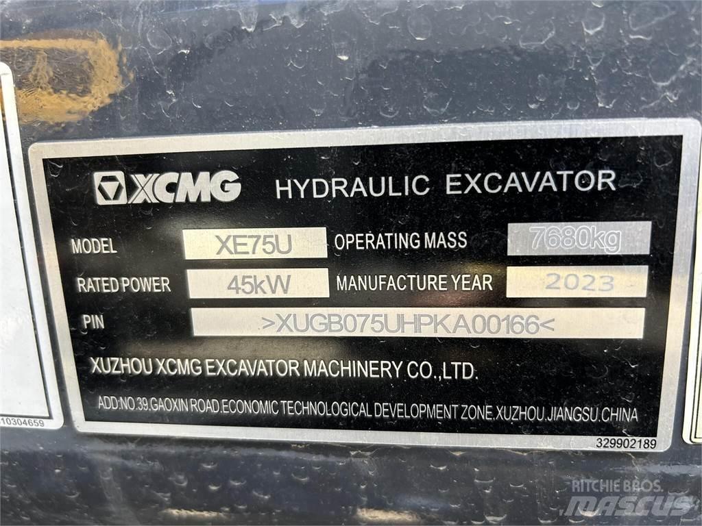 XCMG XE75U Telakaivukoneet