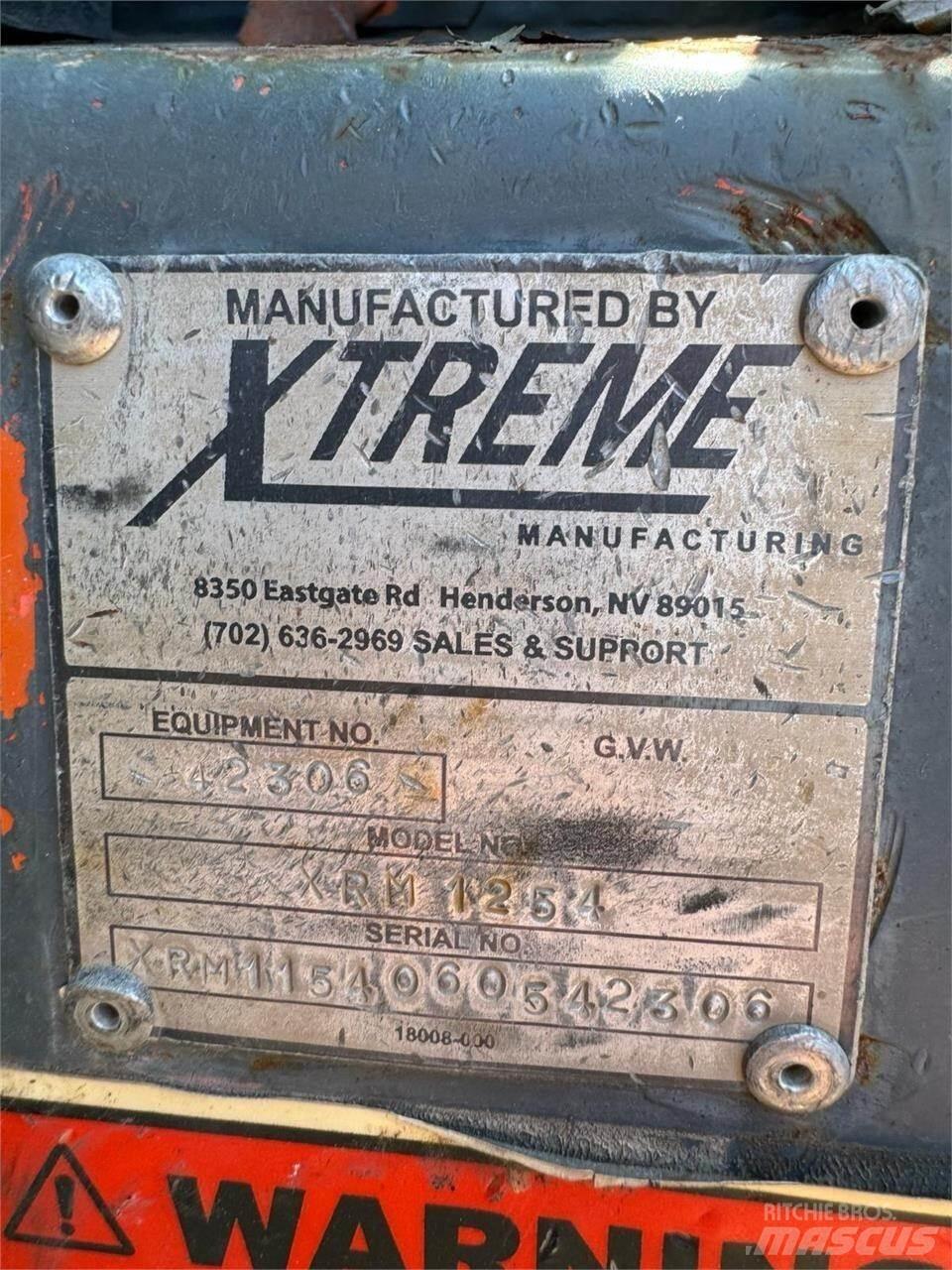 Xtreme MFG XRM1254 Kurottajat