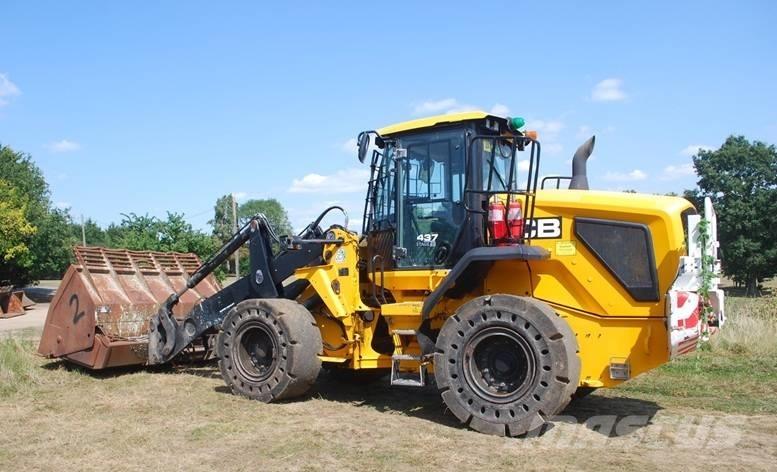 JCB 437 S5 WM Pyöräkuormaajat