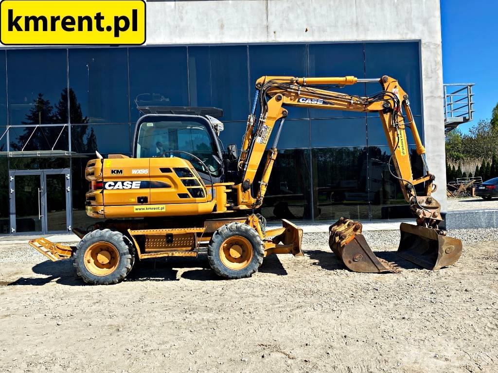 CASE WX 95 Pyöräkaivukoneet