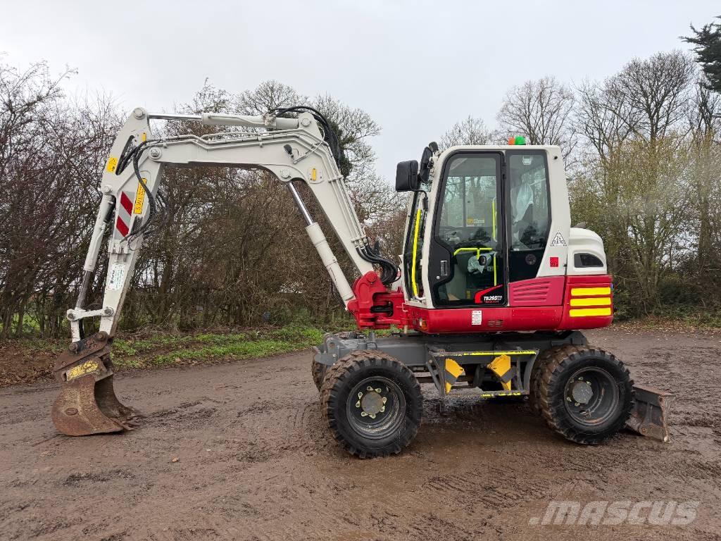 Takeuchi TB 295 W Pyöräkaivukoneet