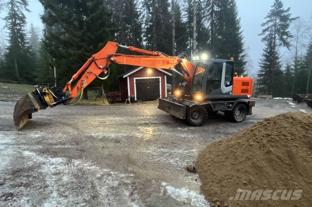 Hitachi ZX 140 W-3 Pyöräkaivukoneet