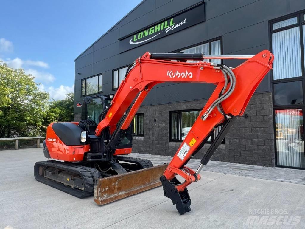 Kubota KX 080-4 Midikaivukoneet 7t - 12t