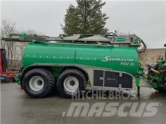 Samson PG 20 Lietteen levittimet