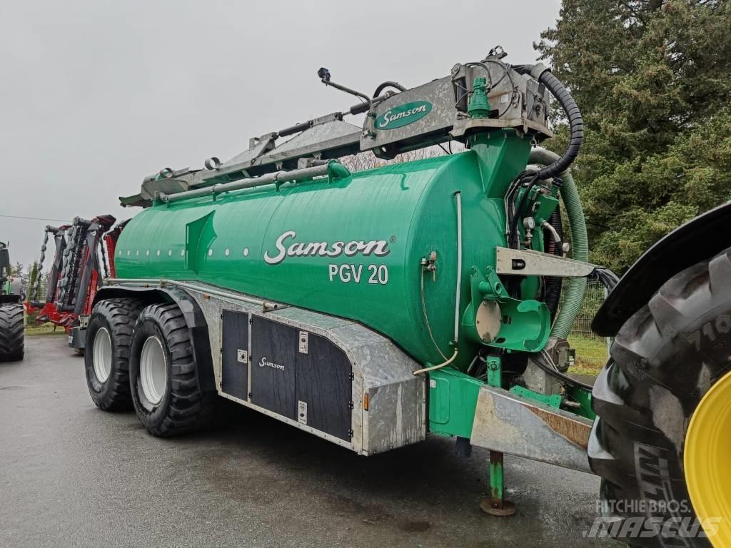 Samson PG 20 Lietteen levittimet