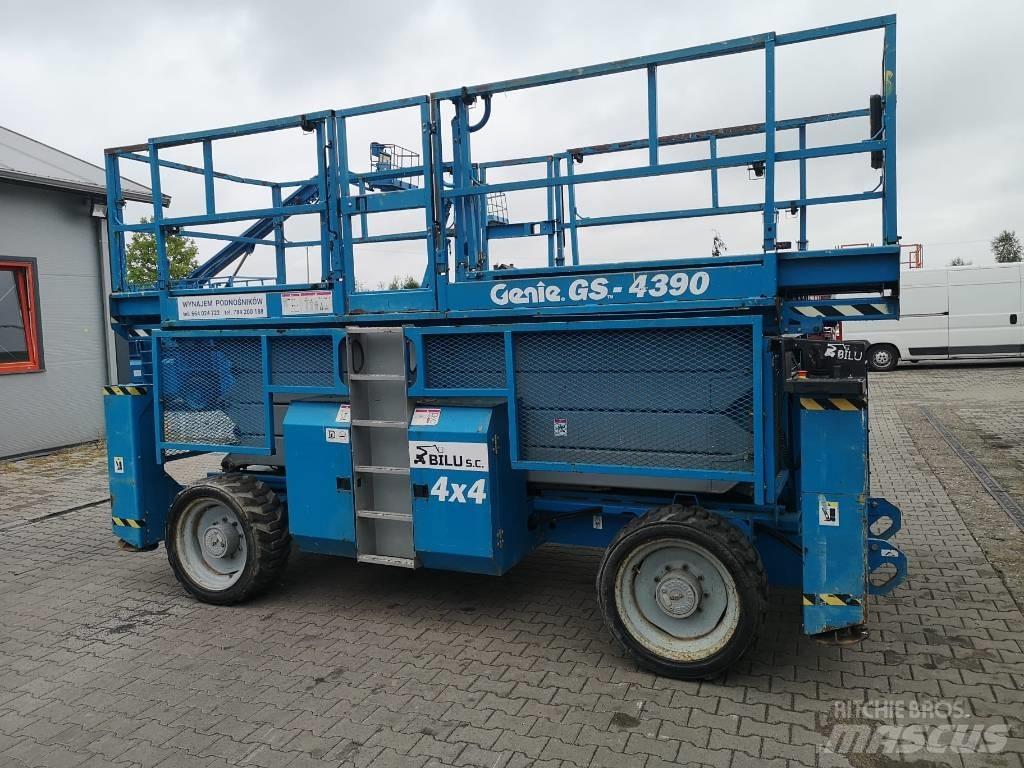 Genie GS 4390 Saksilavat