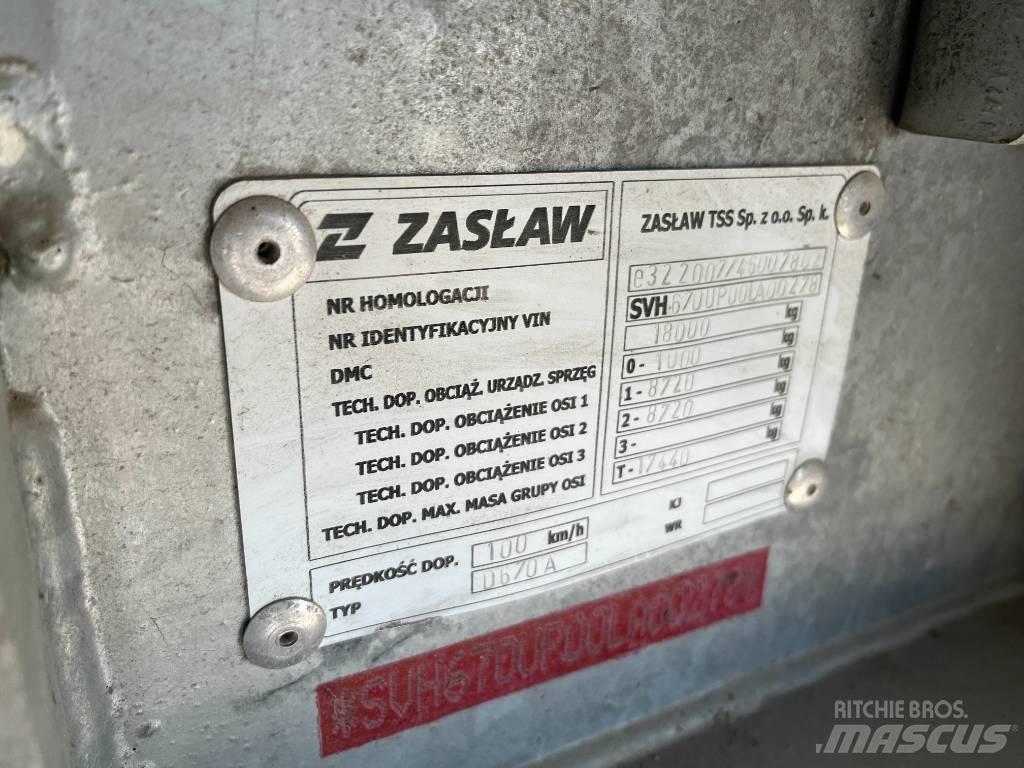 Zaslaw D-670A Sora- ja kippiperävaunut