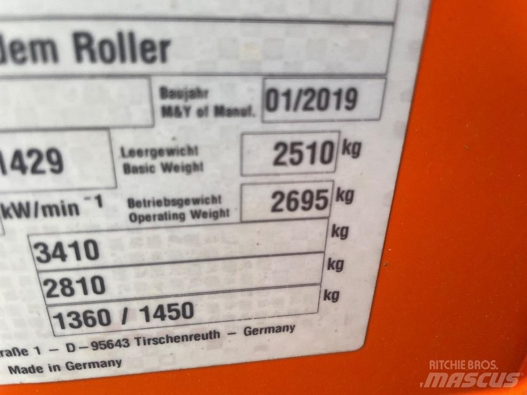 Hamm HD 12 Tandemjyrät