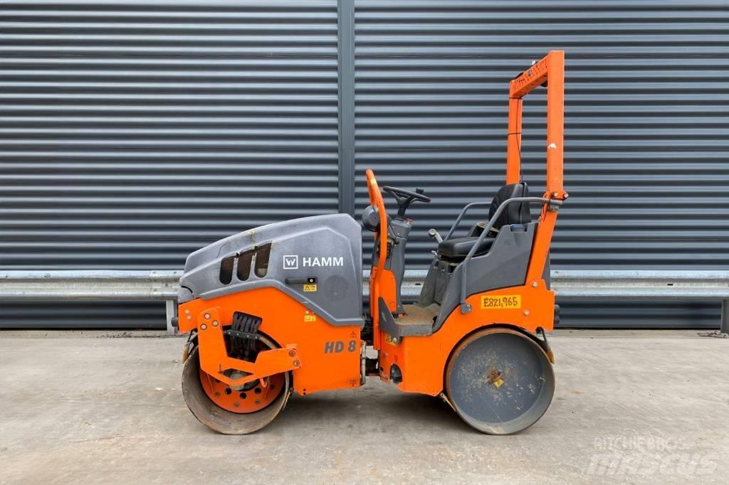 Hamm HD 8 VV Tandemjyrät
