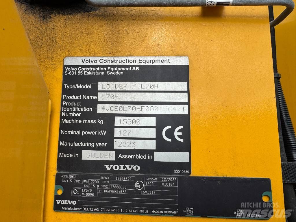 Volvo L 70 H Pyöräkuormaajat