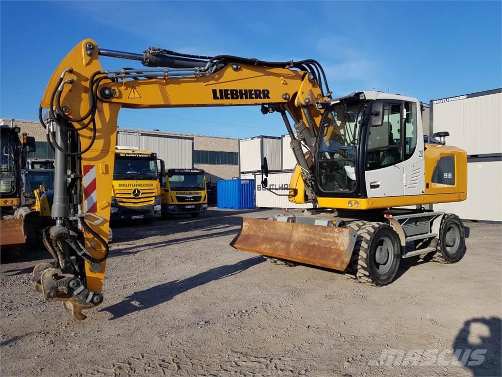 Liebherr A918 Pyöräkaivukoneet