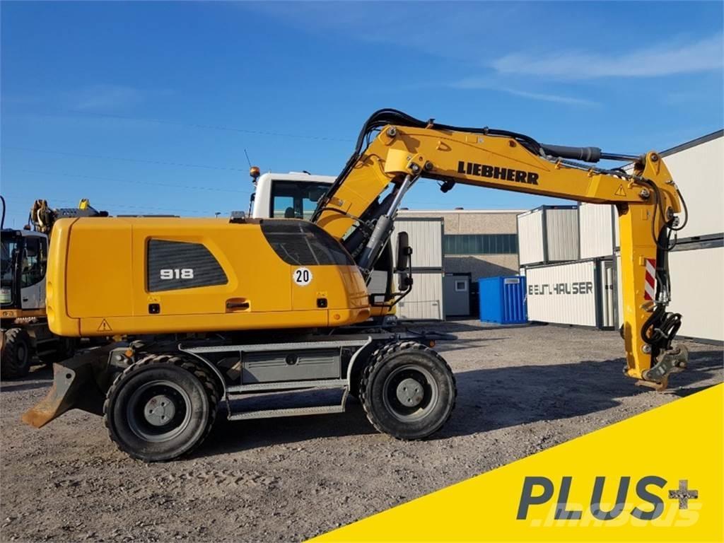 Liebherr A918 Pyöräkaivukoneet