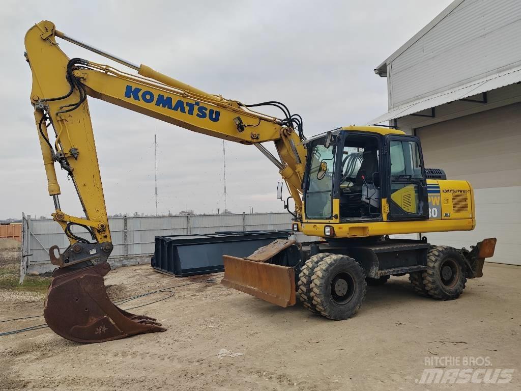 Komatsu PW 180-7EO Pyöräkaivukoneet