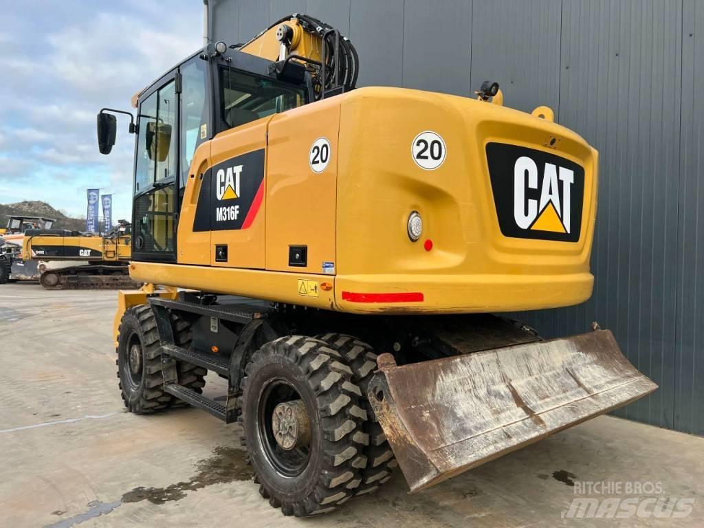 CAT M316F Pyöräkaivukoneet