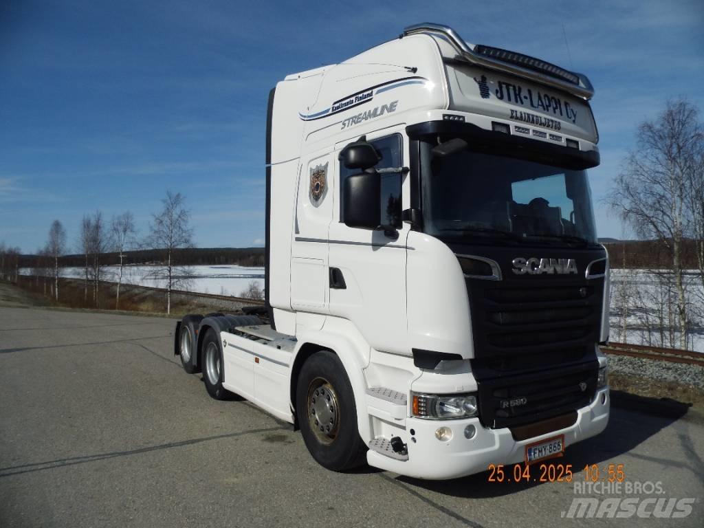 Scania R 580 Vetopöytäautot