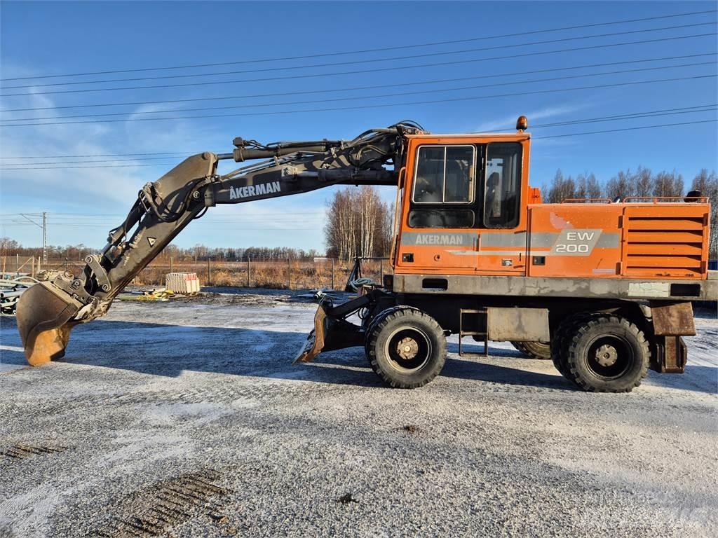 Åkerman EW 200 Pyöräkaivukoneet