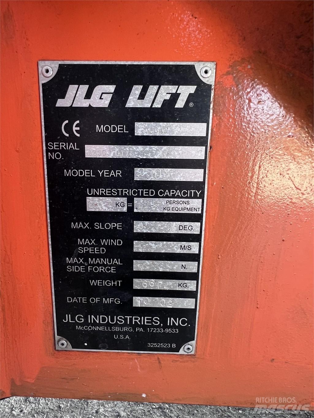 JLG E450 AJ Kuukulkijat