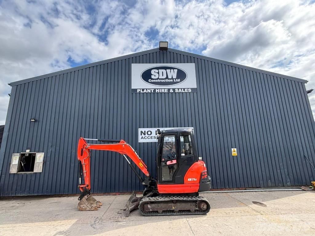 Kubota KX 71-3 Minikaivukoneet < 7t
