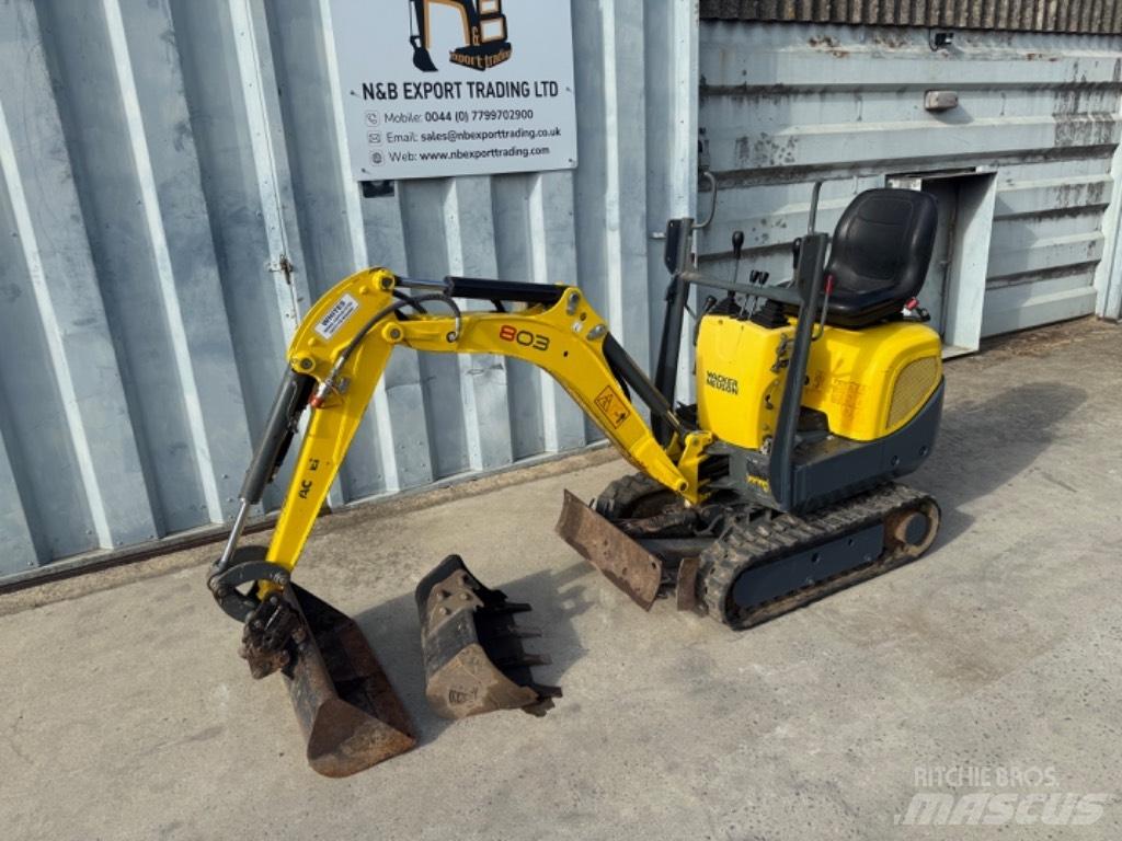 Wacker Neuson 803 Minikaivukoneet < 7t