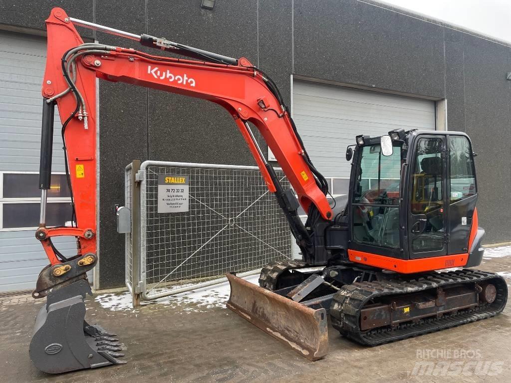 Kubota KX080-4a Midikaivukoneet 7t - 12t
