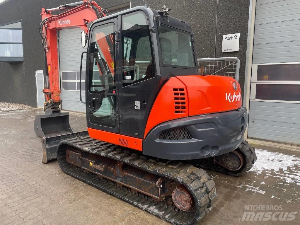 Kubota KX080-4a Midikaivukoneet 7t - 12t