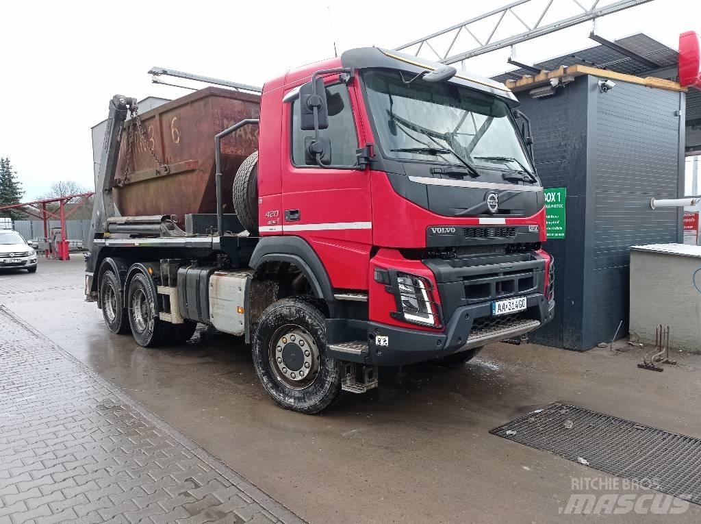 Volvo FMX 400 Nostovarsi-vaihtolavakuorma-autot