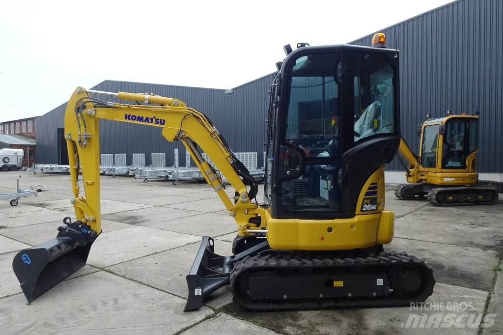 Komatsu PC26MR Telakaivukoneet