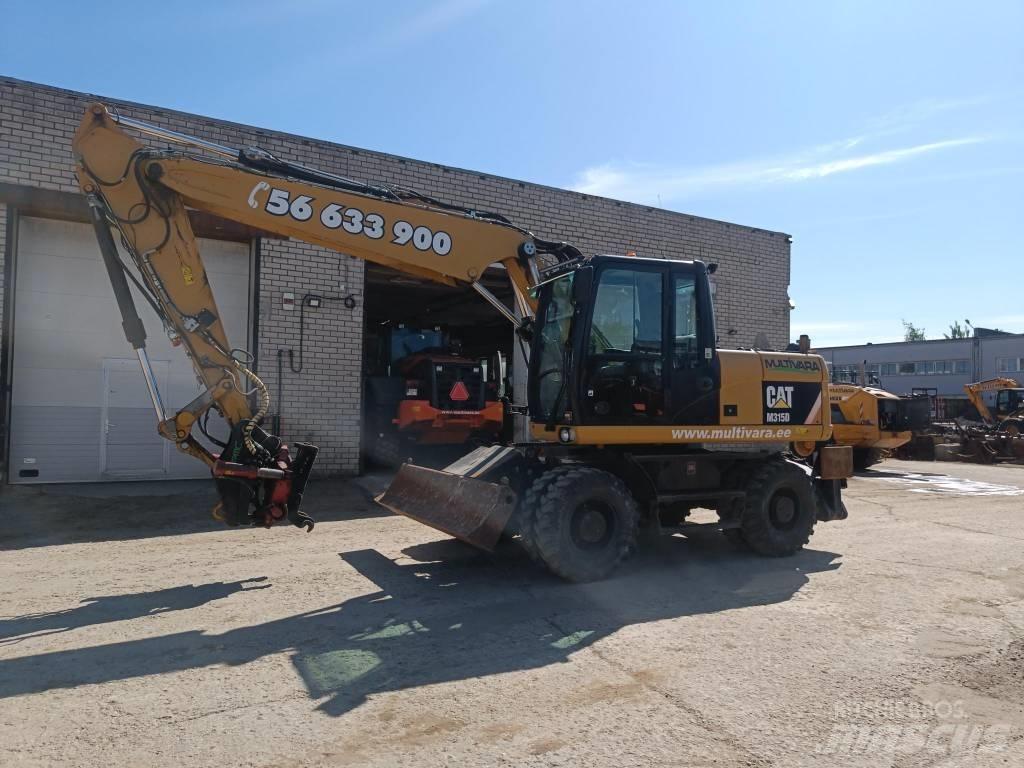 CAT M 315 D Pyöräkaivukoneet