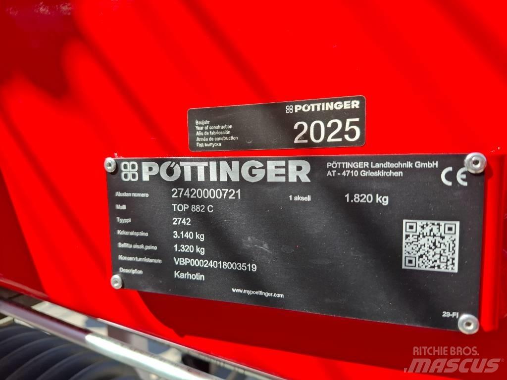 Pöttinger TOP 882C Karhottimet