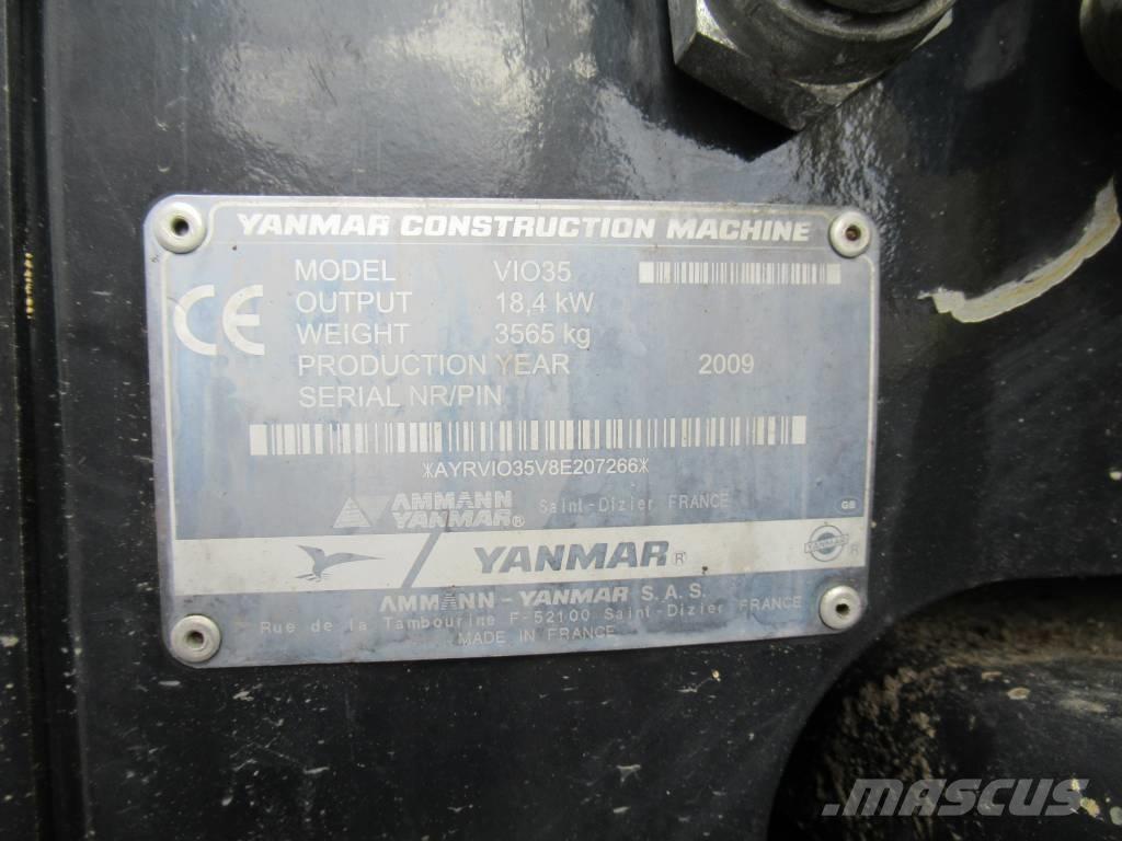 Yanmar VIO 35 Minikaivukoneet < 7t