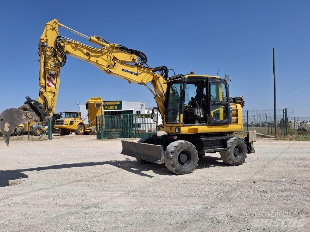 Komatsu PW 148-8 Pyöräkaivukoneet