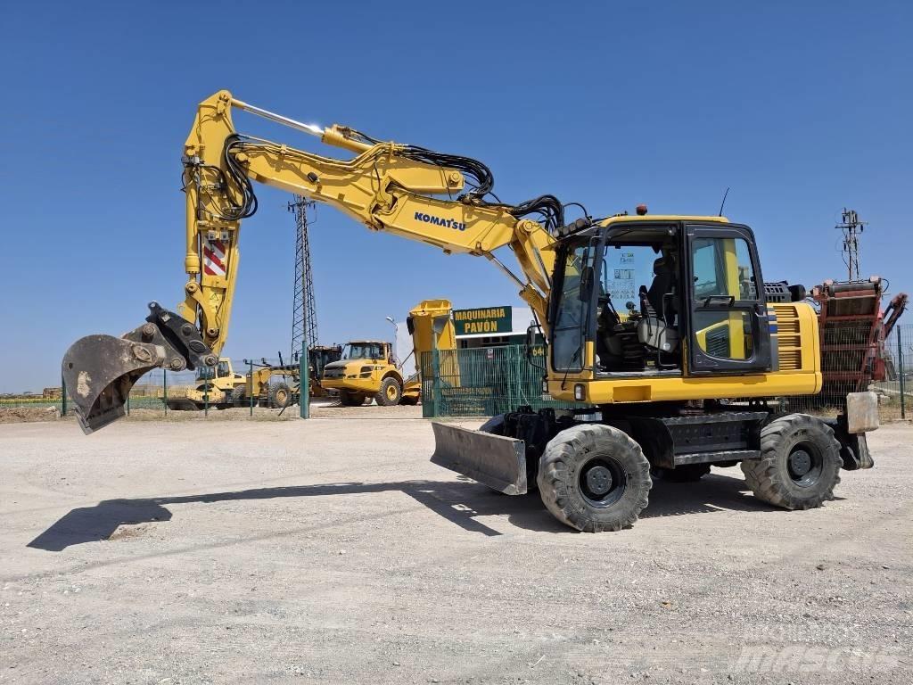 Komatsu PW 148-8 Pyöräkaivukoneet