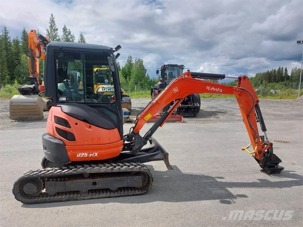 Kubota U25-3 Minikaivukoneet < 7t