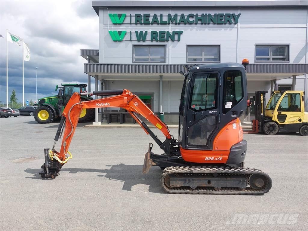 Kubota U25-3 Minikaivukoneet < 7t