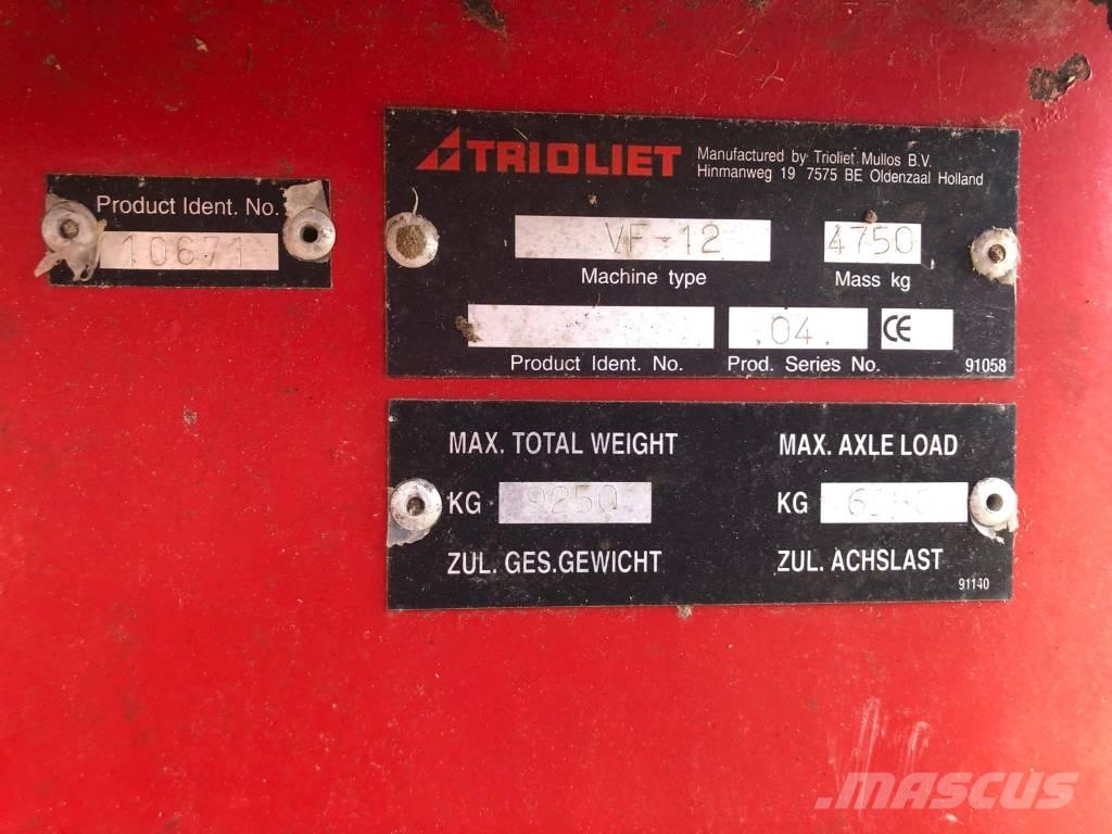 Trioliet VF-12 Karjan ruokintalaitteet