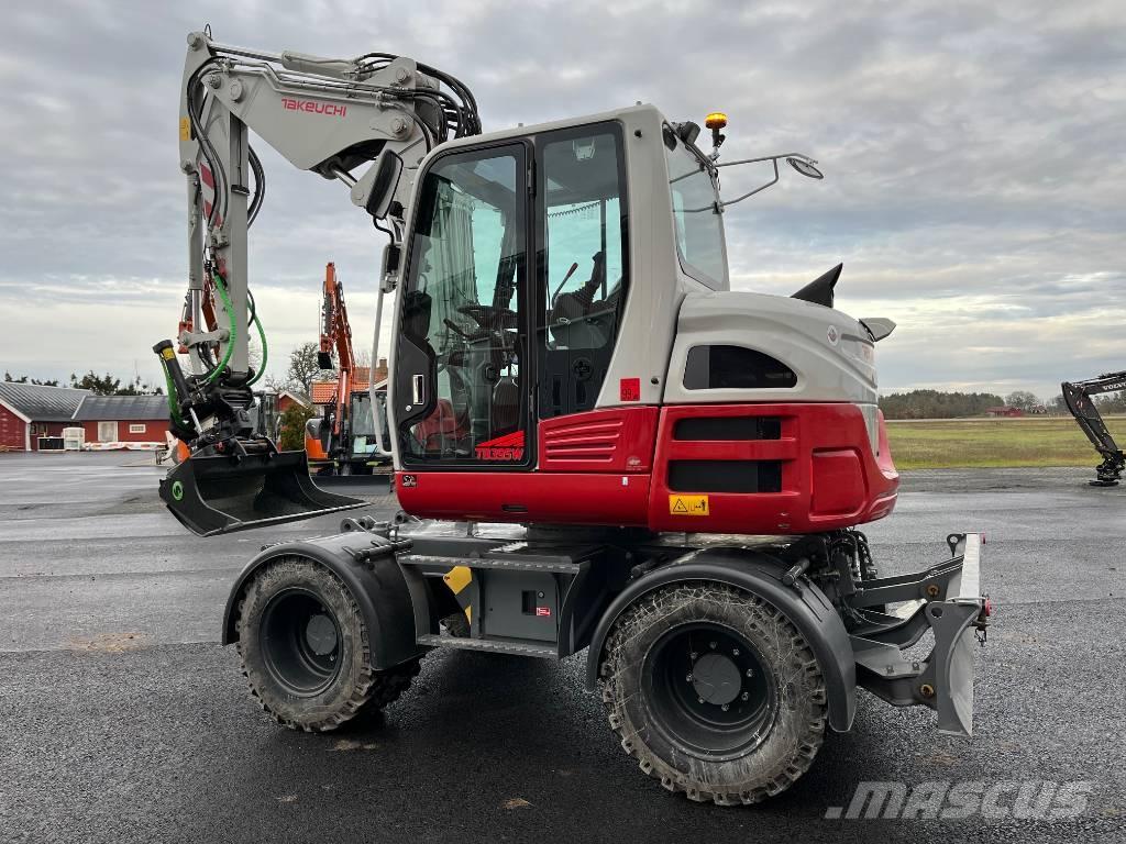 Takeuchi TB 395 W Pyöräkaivukoneet
