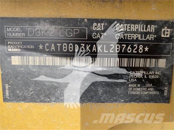 CAT D3K2 LGP Telaketjupuskutraktorit