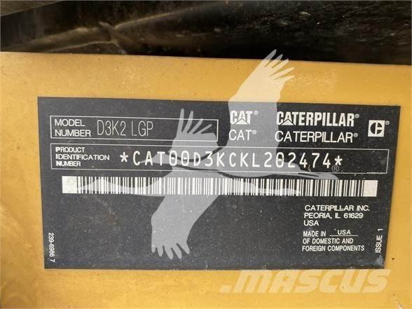 CAT D3K2 LGP Telaketjupuskutraktorit