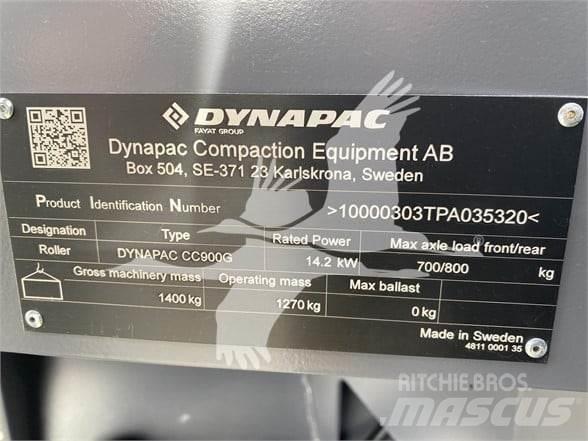 Dynapac CC900G Yksivalssijyrät