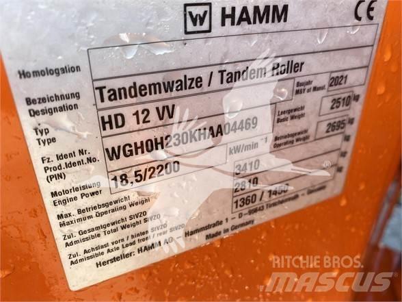 Hamm HD12VV Yksivalssijyrät